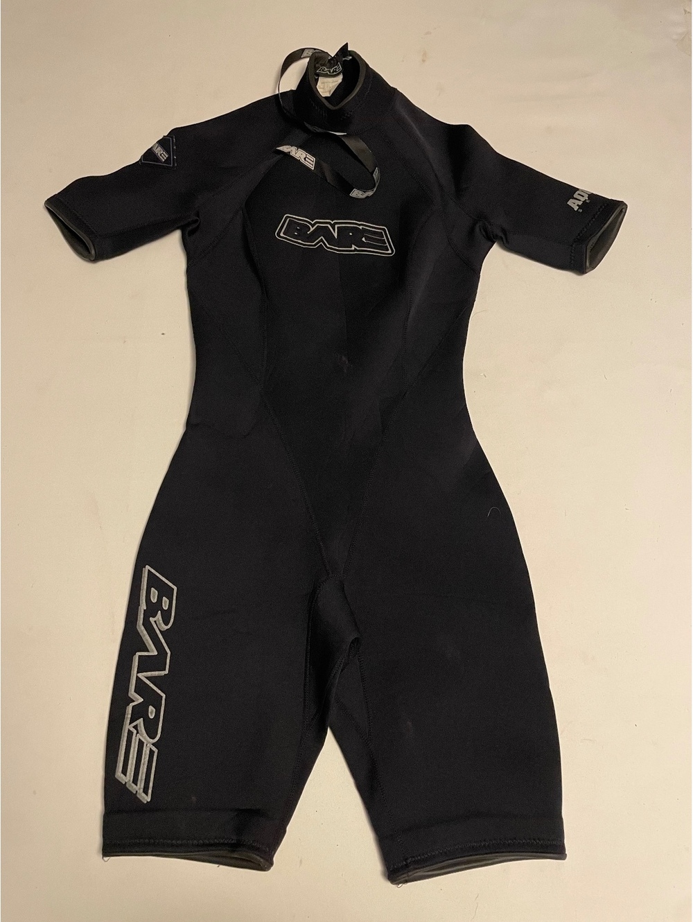 Bare Aqualite Series Spring Shorty Wetsuit Size 7-8